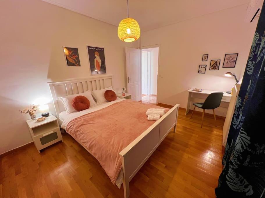Cozy Fairytal Garden Apartment, Family Friendly, Free Parking, 15 Min To Airport Atenas Exterior foto