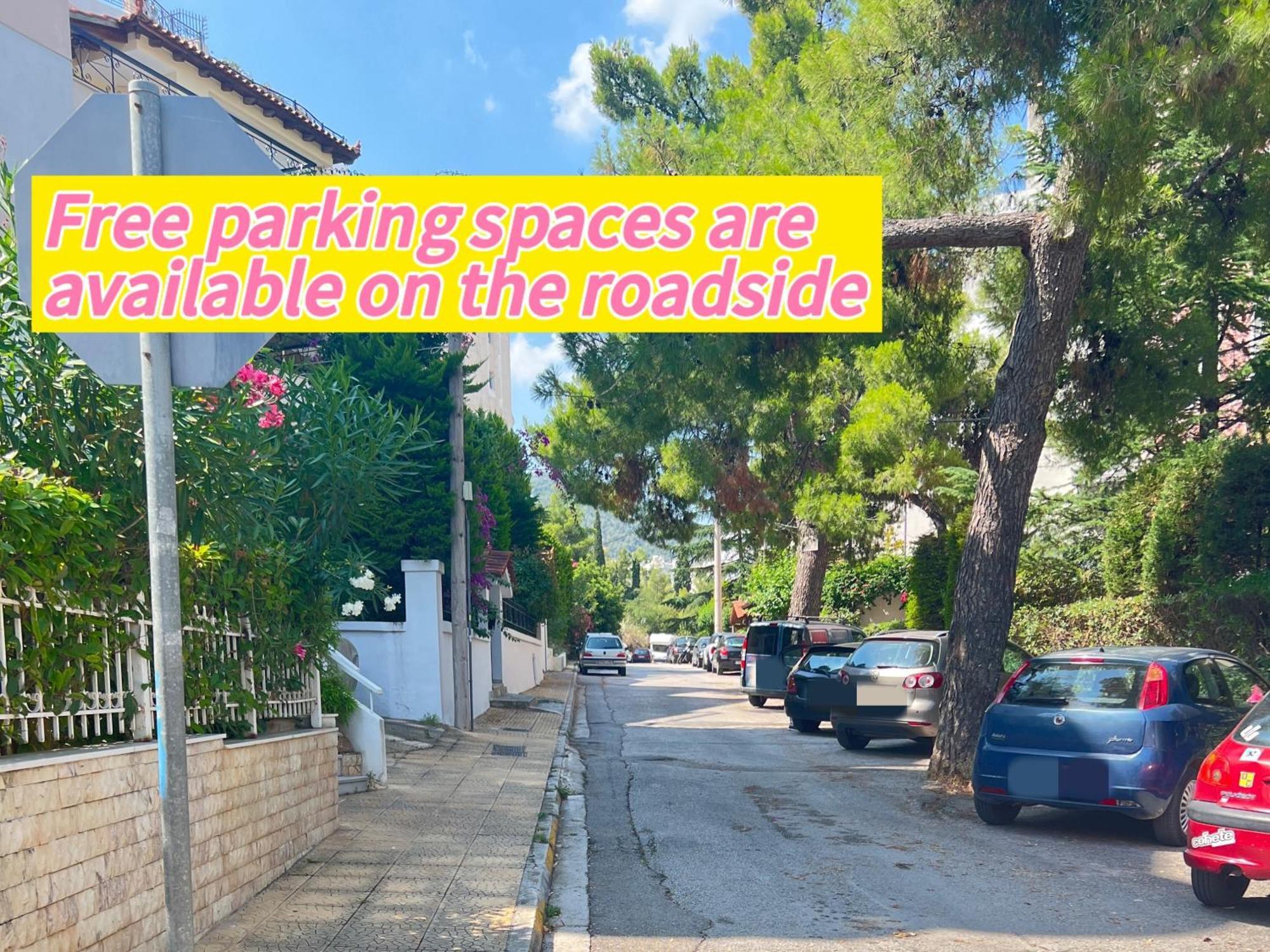 Cozy Fairytal Garden Apartment, Family Friendly, Free Parking, 15 Min To Airport Atenas Exterior foto